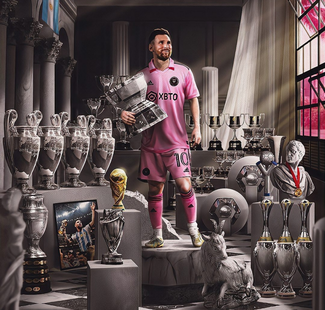 梅西领衔阿根廷国家队,备战南美洲杯 梅西领衔阿根廷国家队,备战南美洲杯