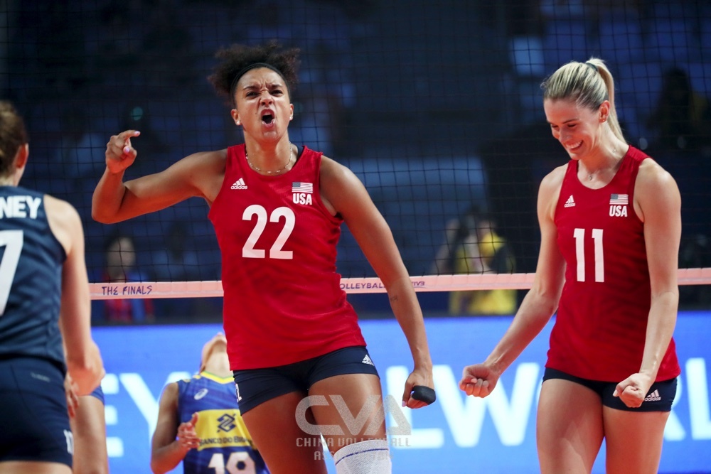 美国击败西班牙澳大利亚女排蝉联夺冠 美国击败西班牙澳大利亚女排蝉联夺冠